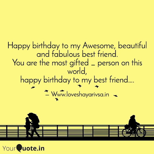 happy birthday wishes sms for best friend in hindi