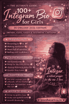 Instagram Bio for Girl English