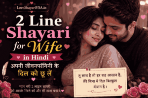 2 Line Shayari for Wife in Hindi image