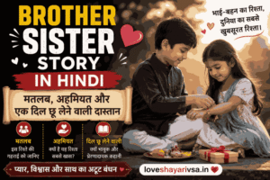 Brother Sister Story in Hindi image