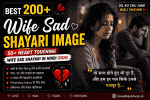 Wife Sad Shayari Images