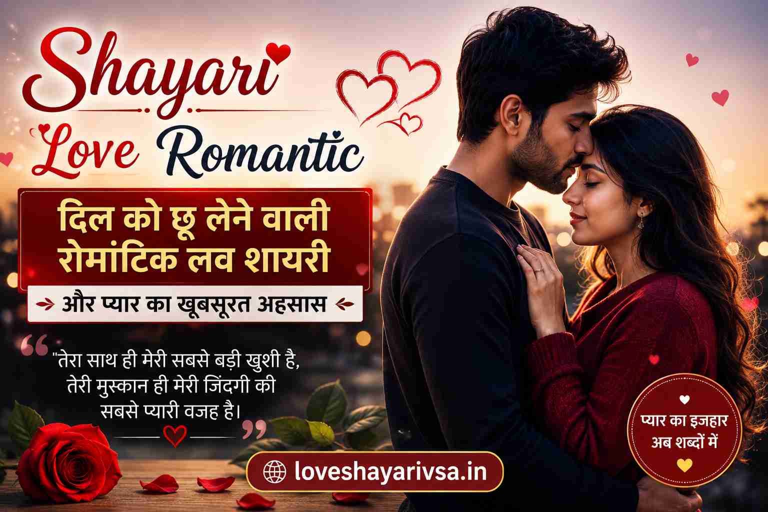 shayari love romantic hindi