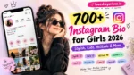 Instagram Bio for Girls 2026